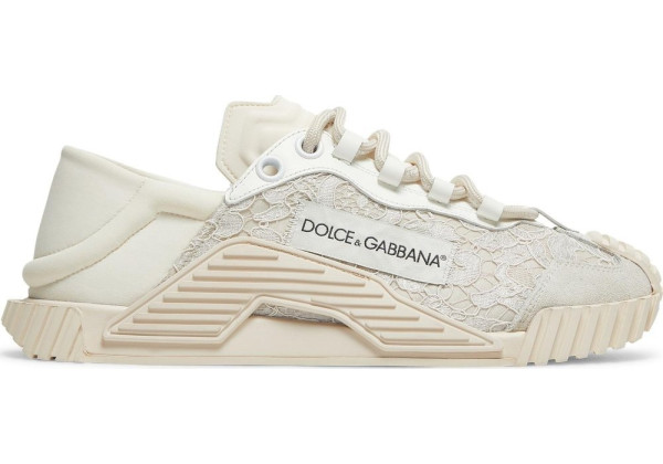 Кроссовки Dolce & Gabbana NS1 White Lace