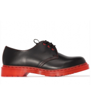 Ботинки Dr. Martens X Clot 1461 черные с красным
