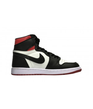 Кроссовки Nike Air Jordan High черно-белые