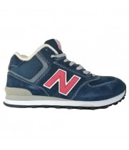 Кроссовки New Balance 574 женские сине-красные