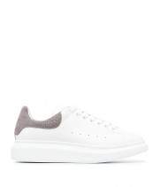Кроссовки Alexander McQueen Oversized белые с серым