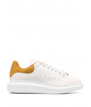 Кроссовки Alexander McQueen Oversized белые с желтым