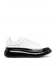 Кроссовки Alexander McQueen Oversized бело-черные