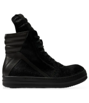 Rick Owens GeoBasket Total Black