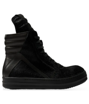 Rick Owens GeoBasket Total Black