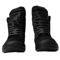 Rick Owens GeoBasket Total Black