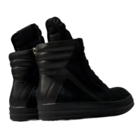 Rick Owens GeoBasket Total Black
