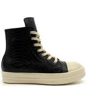 Rick Owens Concordians Alligatoridae High Top Black Berge