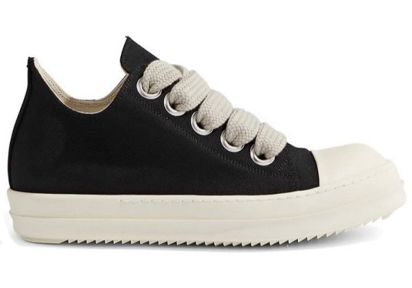 Rick Owens DRKSHDW lace-up Canvas Black