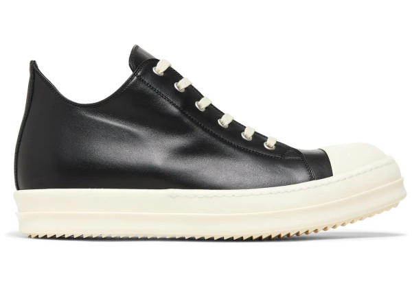 Rick Owens Luxor Low Milk Black