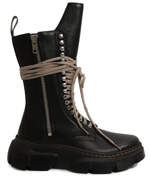 Rick Owens x Dr. Martens 1918 DMXL Calf Length Boot Black