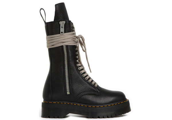 Rick Owens x Dr. Martens Strobe Calf Length Boot Black