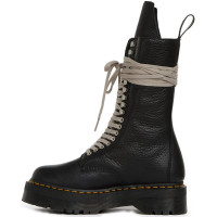 Rick Owens x Dr. Martens Strobe Calf Length Boot Black