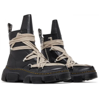 Rick Owens x Dr. Martens 1460 DMXL Megalace Boot Black