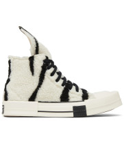 Converse x Rick Owens DRKSHDW TURBODRK Chuck 70 High Zebra