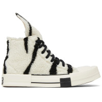Converse x Rick Owens DRKSHDW TURBODRK Chuck 70 High Zebra