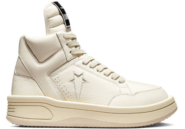Converse x Rick Owens DRKSHDW DRKSTAR Turbodrk Weapon White