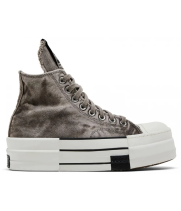 Converse x Rick Owens DRKSHDW DBL DRKSTAR Chuck 70 High Washed Concrete