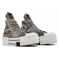 Converse x Rick Owens DRKSHDW DBL DRKSTAR Chuck 70 High Washed Concrete
