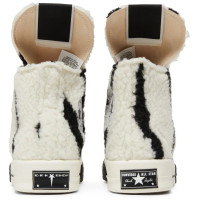 Converse x Rick Owens DRKSHDW TURBODRK Chuck 70 High Zebra