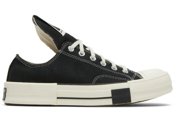 Converse x Rick Owens DRKSHDW DRKSTAR Chuck 70 Low Black