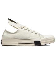 Converse x Rick Owens DRKSHDW DRKSTAR Chuck 70 Low White
