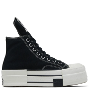 Converse x Rick Owens DRKSHDW DBL DRKSTAR Chuck 70 High Black