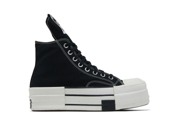 Converse x Rick Owens DRKSHDW DBL DRKSTAR Chuck 70 High Black