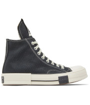 Converse x Rick Owens DRKSHDW DRKSTAR Chuck 70 High Black