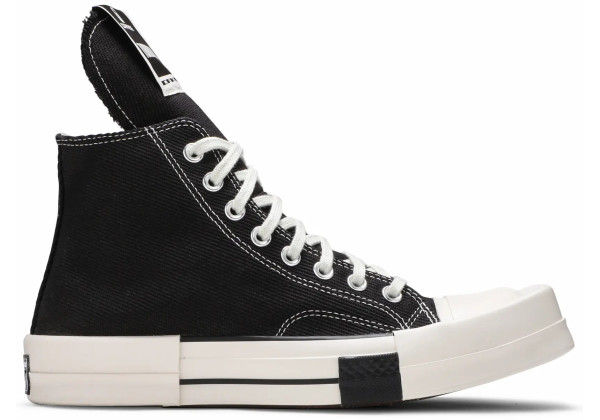 Converse x Rick Owens TURBODRK Chuck 70 High Black