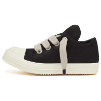 Rick Owens Luxor Jumbo Padded Low Milk Black