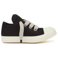 Rick Owens Luxor Jumbo Padded Low Milk Black