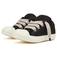 Rick Owens Luxor Jumbo Padded Low Milk Black