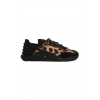 Комбинированные кроссовки Dolce & Gabbana NS1 леопард 