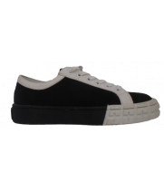 Кроссовки Prada черно-белые