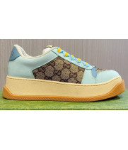 Кроссовки Gucci Screener Trainer Beige Sky