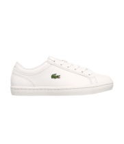 Кроссовки Lacoste Straight Set моно белые